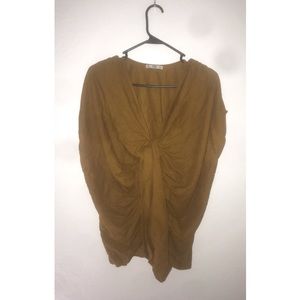 Zara Tan Blouse